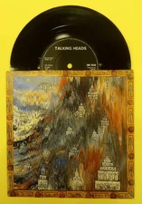 TALKING HEADS 1985 RARE IMPORT 45 THE LADY DON'T MIND PICTURE SLEEVE DAVID BYRNE