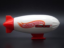 Goodyear Blimp Hot Wheels Originals Weiß 1:64 Maßstab Diorama Diecast Modellauto