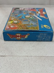 Dragon Quest II Evil Spirit Gods FC CIB Used, Family Computer Game