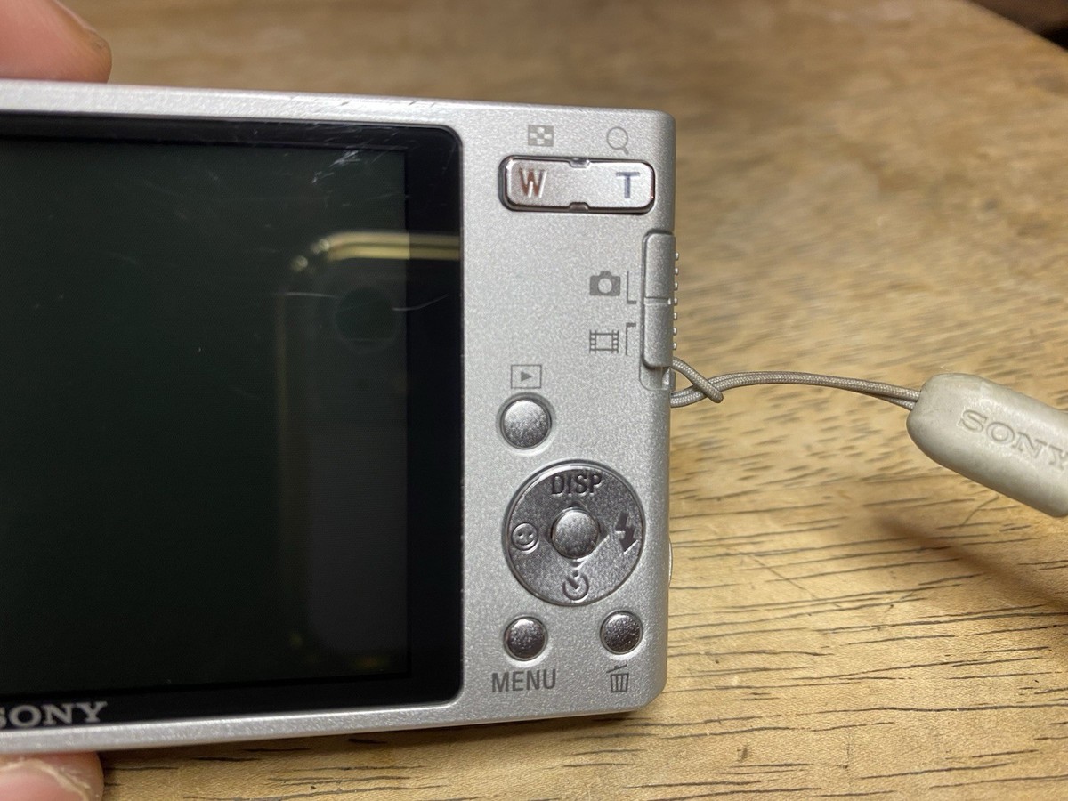 SONY Cyber-Shot DSC-W330 Digital Camera Silver 14.1MP TESTED