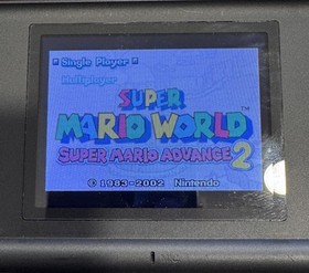 Super Mario World Super Mario Advance 2 Nintendo GBA Game Boy Advance Authentic