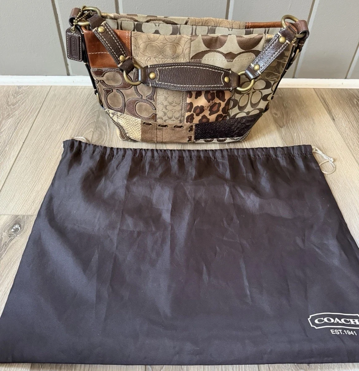 Coach Patchwork Animal Print Bags & Handbags for Women | eBay