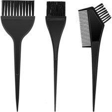 3Pcs Professional Salon Hair Color Applicator Kit - Hair Tint Dyeing Brush Set f