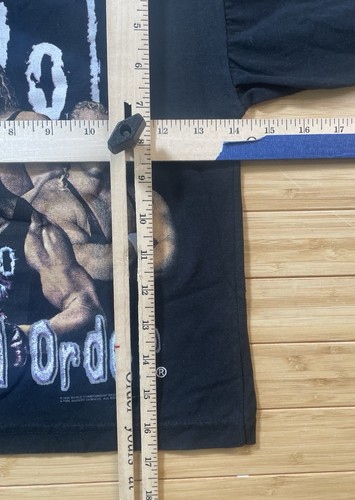 Vintage 1998 WCW Neu ohne Etikett 4 Life Langarmshirt Jugend Small 4/5 - Bild 3 von 7