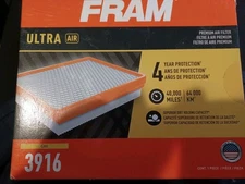 FRAM ULTRA AIR GM 3916 AIR FILTER NIB