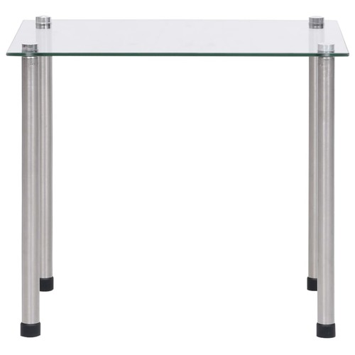 Nesting Tables 3 pcs Transparent Tempered Glass Modern Furniture Living Ro 49528 - Picture 6 of 10