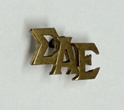 Vintage Sigma Alpha Epsilon Fraternity Lapel Pin (P132)