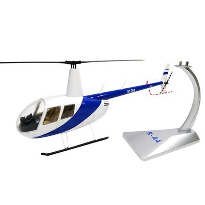 Neues 37cm Diecast Legierungsmodell 1:32 Robinson R44 Raven Helikopter Deko