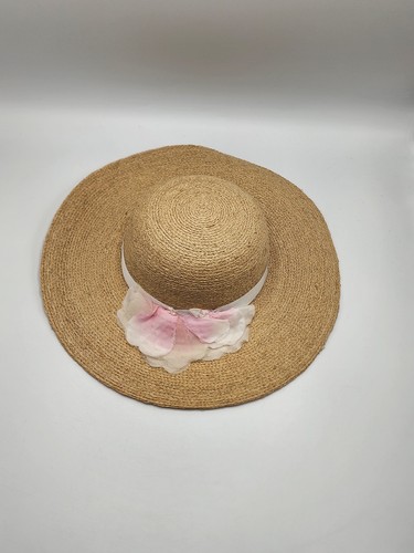 Polo Ralph Lauren Girl’s Vacation Beach Straw Hat Size 4-6X Yrs 20 inches NWT - Picture 5 of 9