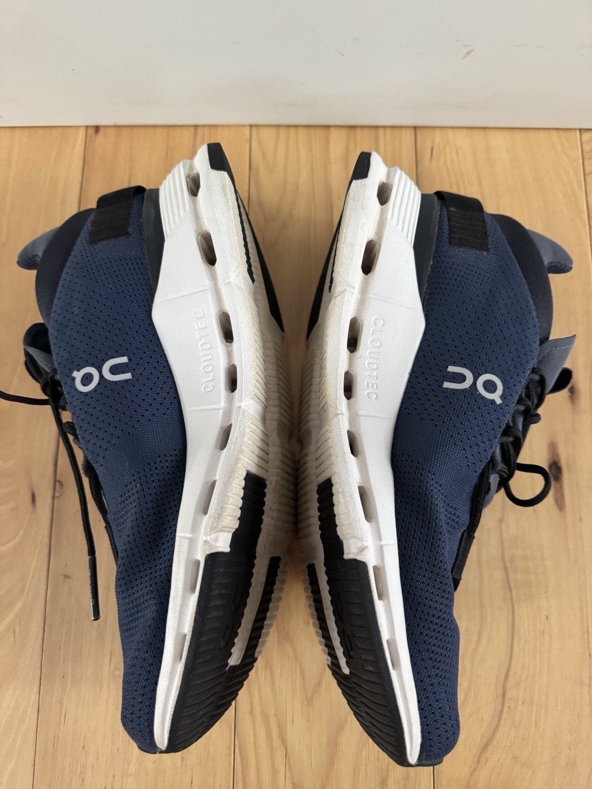 On Cloudnova Navy White Cloudtec Running Shoes  W… - image 16