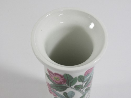 Portmeirion Botanic Garden 5.25" Small Bud Vase - Rhododendron Lepidotum - Picture 10 of 11