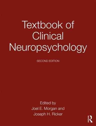 Textbook of Clinical Neuropsychology - Hardcover, by Morgan Joel E.; - Very Good