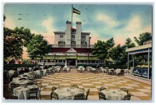 1949 Claremont Inn Hotel Building Dining Area Manhattan New York NY Postcard