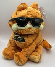 Ty Garfield Beanie Baby Plush Cool Cat Movie Stuffed Toy