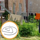  Wäsche-Spiral-Aufhänger für Bettlaken, platzsparender Kleiderbügel, robuster