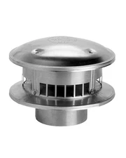 Hart & Cooley 2004208 B-Vent Rain Cap 8 Dia x 16 OD Aluminum Gas Round 8RHW