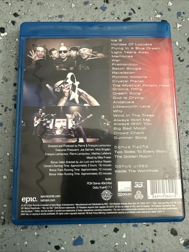 Joe Satriani: Satchurated - Live in Montreal (Blu-ray Disc, 2012, Epic) - Picture 2 of 3
