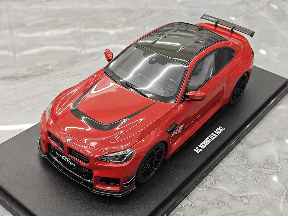 Modelo de coche miniatura GT Spirit 1:18 BMW M2 AC SCHNITZER edición limitada Foto 4 de 4