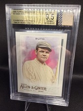 Topps 2020 Allen & Ginter Babe Ruth #31 Memorabilia BGS 9.5 MLB Card