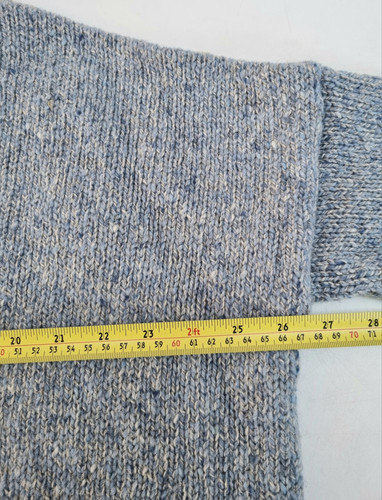 McConnell Jumper Womens Ragamuffin Boyfriend Wool Sweater Grey Large RRP £135 - Picture 4 of 7