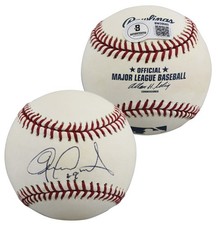 D-Backs Gerardo Parra Authentic Signed Allen Selig OML Baseball BAS #BW20563