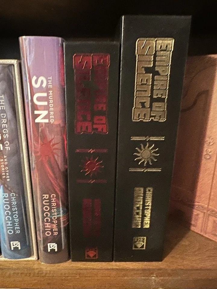 Empire of Silence Diamond Edition Christopher Ruocchio SIGNED RIGHTS Bookmark - Image 2 of 3