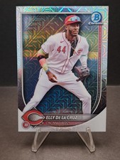 2025 Bowman Chrome Mojo Refractor Elly De La Cruz #44 Cincinnati Reds