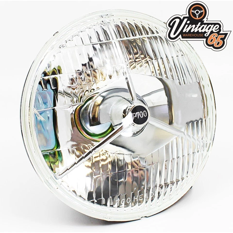 "Faros de conversión halógena de actualización de haz sellado de 7" Austin Mini Classic P700 Foto 2 de 3