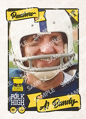 Buy NEW Al Bundy Football Card Polk High Parody Trading Card Funny Stats