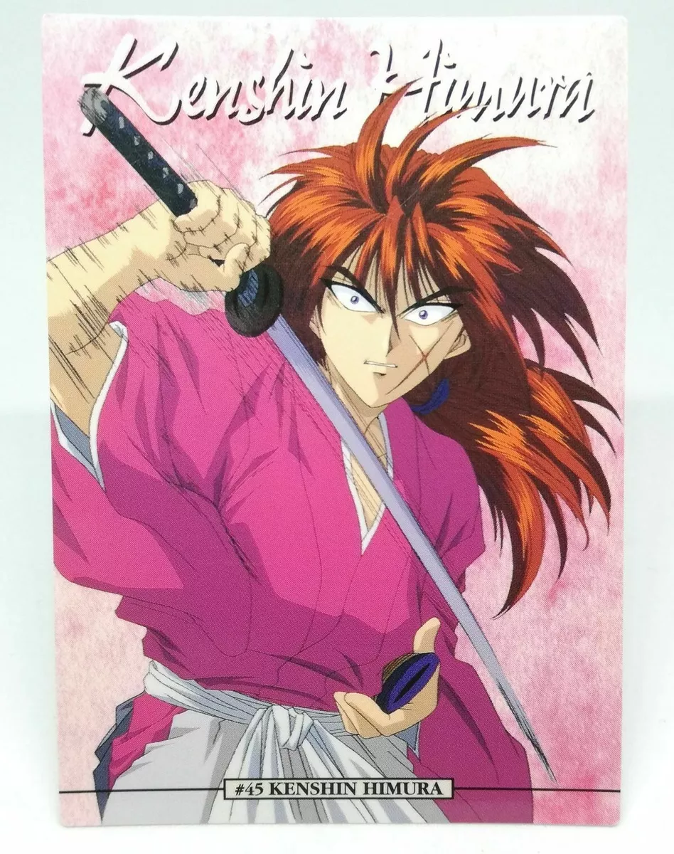 45 Himura Kenshin Rurouni Kenshin Samurai X Card DASS Masters Anime JUMP  MAGAZIN