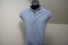 Zero Restriction Suede WindBreaker Golf Vest MADE IN USA Snap Neck Womens Medium