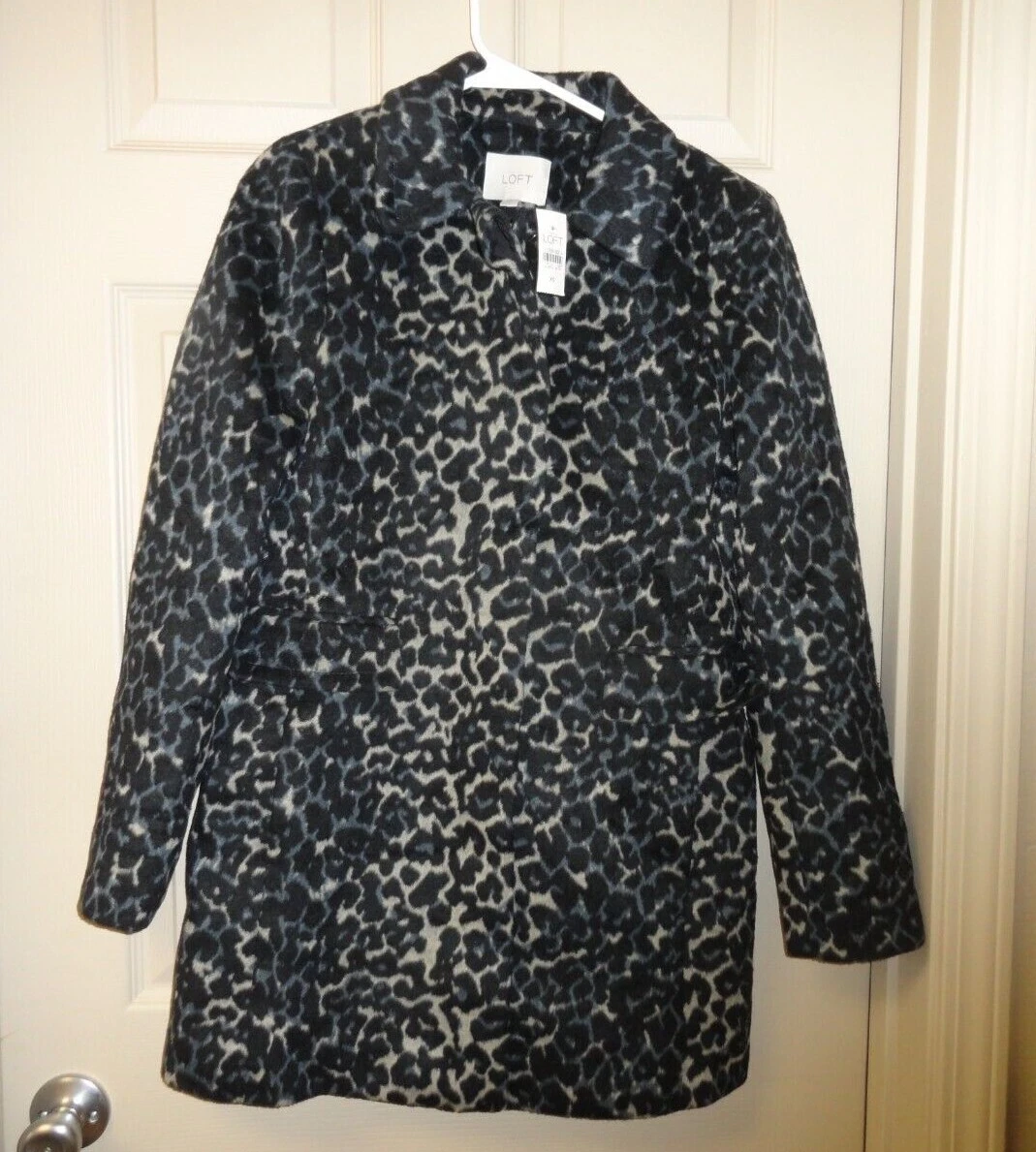 Loft leopard shop coat