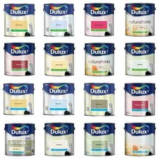 Dulux Smooth Creamy Emulsion Silk Paint For Walls and Ceiling 2.5L - All Colours