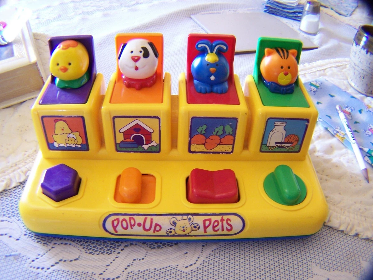 Pop up pets sales baby toy