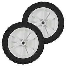 GENUINE OEM TORO PART # 66-6510 WHEELS CCR (2 PACK) POWER CLEAR SNOW BLOWER