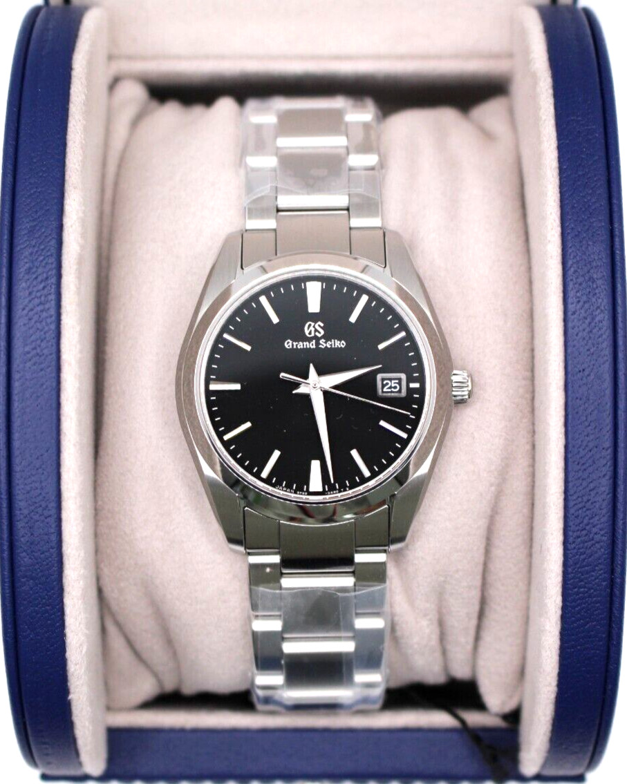 SEIKO Grand Heritage Collection SBGX261 Black Quartz Stainless