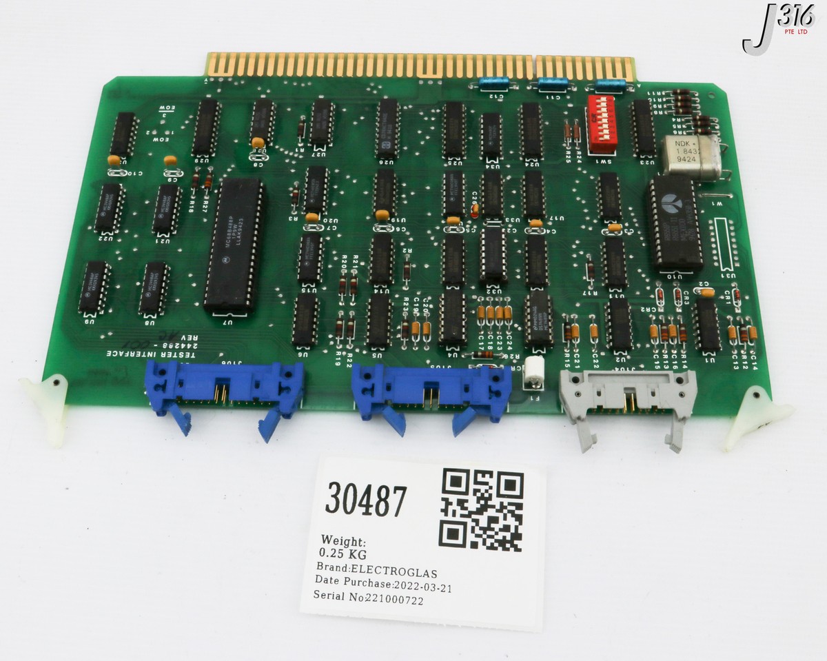 K  30487 ELECTROGLAS PCB, TESTER INTERFACE 244288-001 | eBay