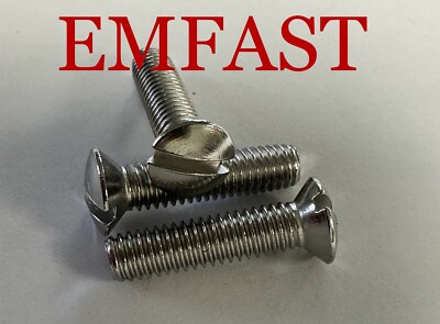 3/16 BSF x 3/4 Senkkopf Maschinenschrauben Edelstahl Schlitz Schlitz