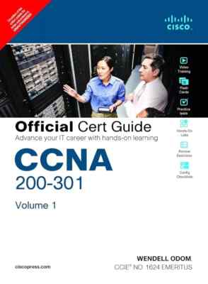 New: CCNA 200-301 Official Cert Guide, Volume 1 By Wendell Odom-9789353945503