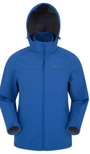exodus printed mens showerproof softshell