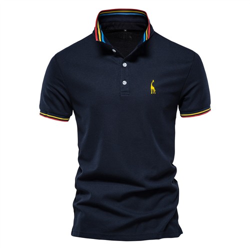 Camisas Polo Para Hombre de Vestir de Moda Elegantes Formales Camisetas de  Moda | eBay