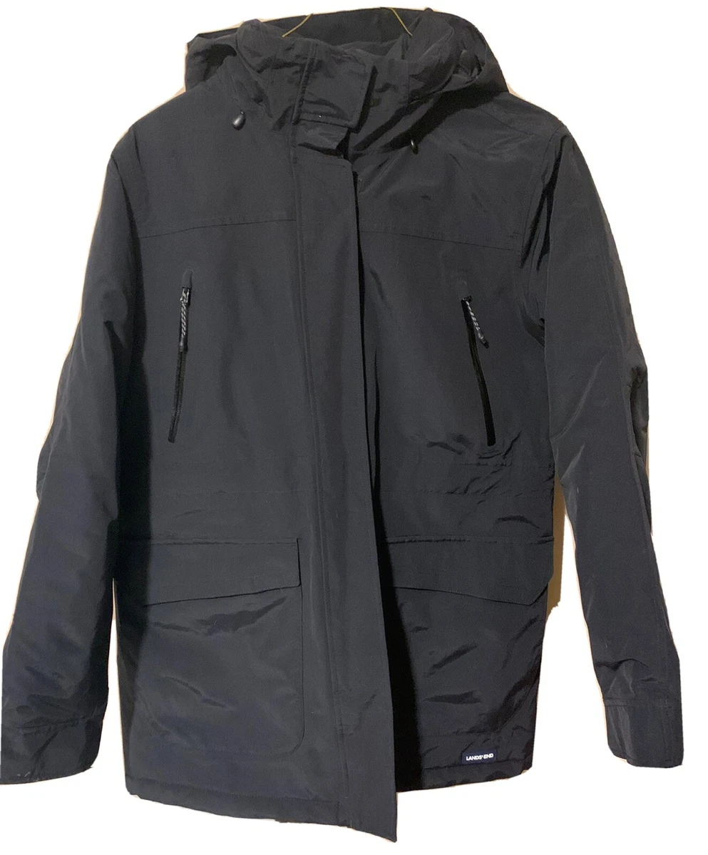 WOMEN S SQUALL INSULATED WATERPROOF STADIUM LONG WINTER COAT HOOD Medium 8 10