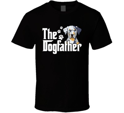 Catahoula Leopard The Dogfather Father's Day T Shirt