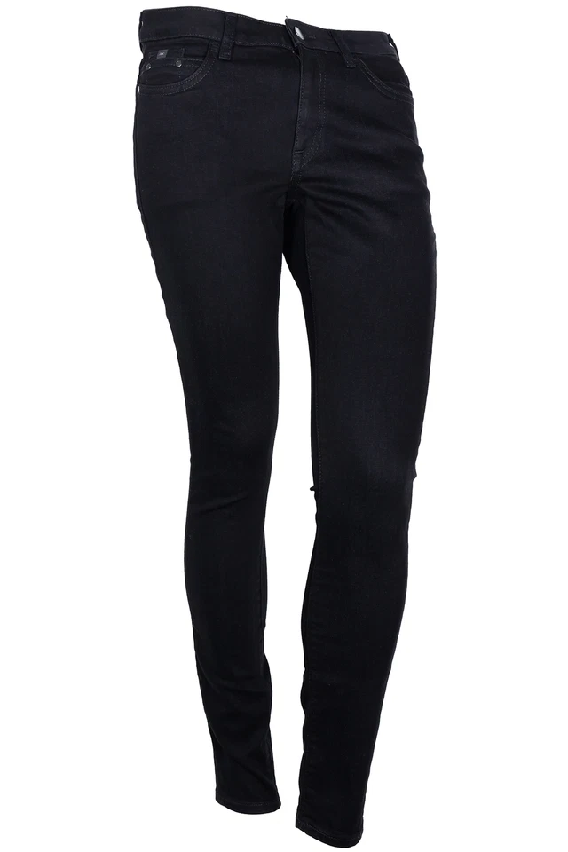 Esprit Skinny Organic Stretchjeans Mid Waist Röhrenjeans Damen Denim Schwarz - Bild 1 von 1