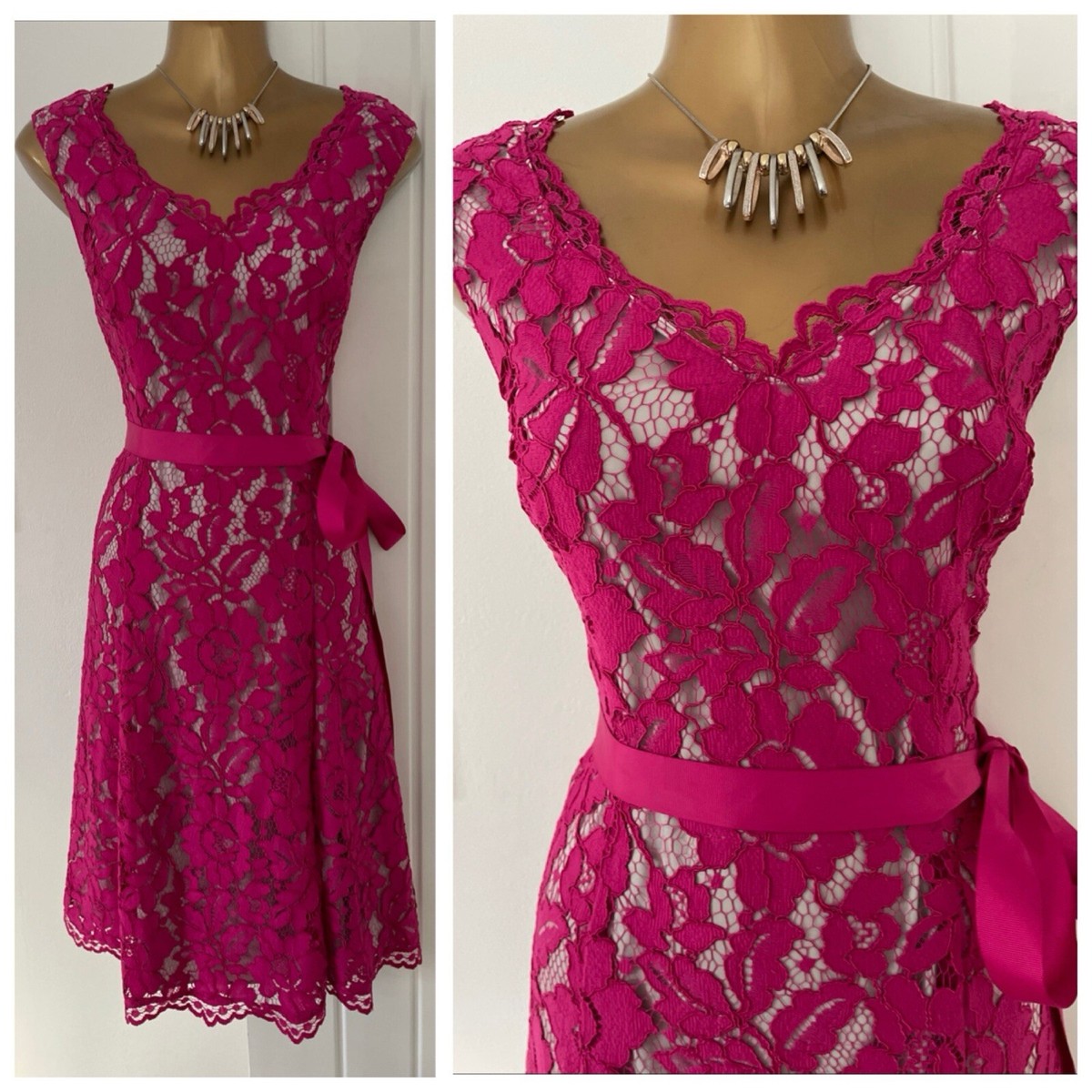 chinese dress ladies Selina Cutout Back Lace Glitter Skater Dress