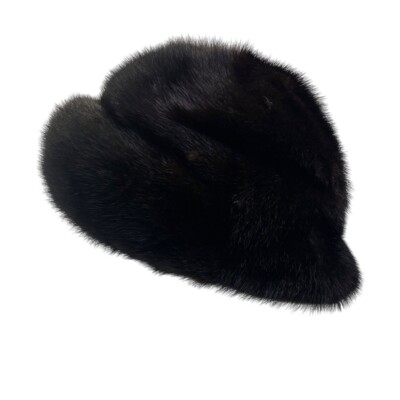 Vintage Kakas Fur Company Women\'s Brown Mink Fur Ranch Hat Cap Vintage Kakas Fur Company Women main image 3