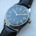 Military Wristwatch REVUE-SPORT (as DH) Wehrmacht German Army II WW, d= 32.4 mm.