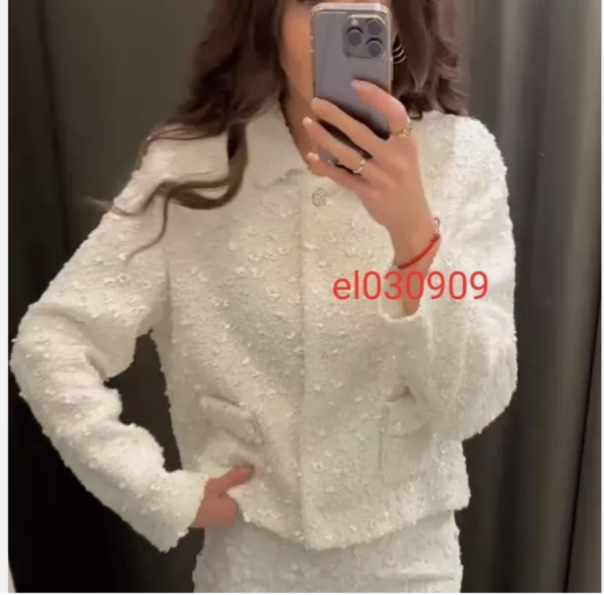Zara Woman $169 SEQUIN CROPPED SHORT JACKET White Flowers Jewel