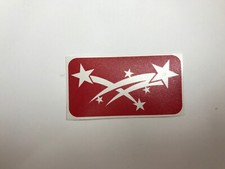 Shooting Stars Glitter Tattoo Stencil Pack