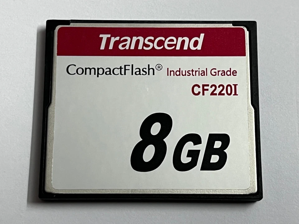 Transcend TS8GCF220I 8GB Industrial Grade Compact Flash CF Card 220X CF220I SLC - Image 2 of 4